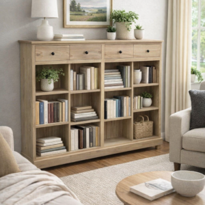 Bookcase with drawers 1200x1200