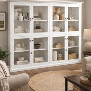 Glass display unit 2000 wide