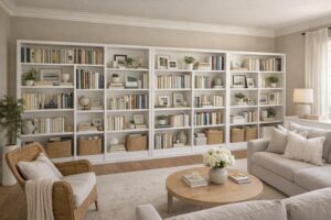 Bookcase set 4000 wide