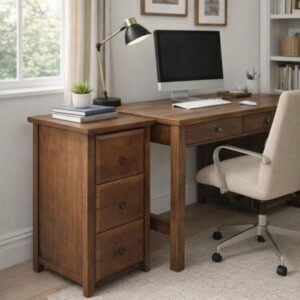 Manilla 3 drawer filing cabinet