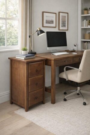 Manilla 3 drawer filing cabinet