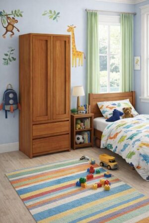 Modern wardrobe 900 wide