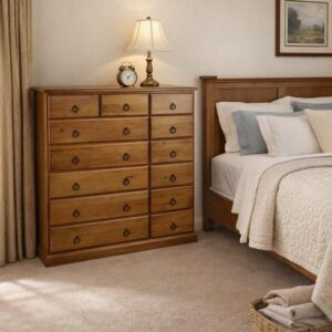 Savannah 1350 wide 13 drawer chest
