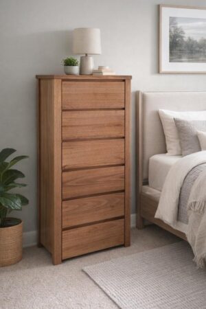 Jackie 600 wide 6 drawer slimboy