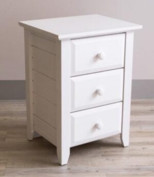 Manilla 3 drawer bedside