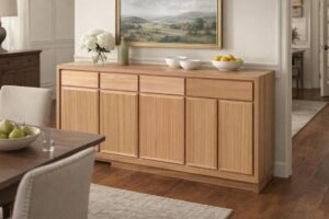 Oak Buffet,Rondo style 2400 wide