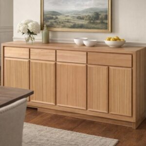 Oak Buffet,Rondo style 2400 wide