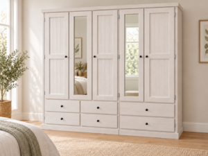Wardrobe 1900x2100x540 WHITE
