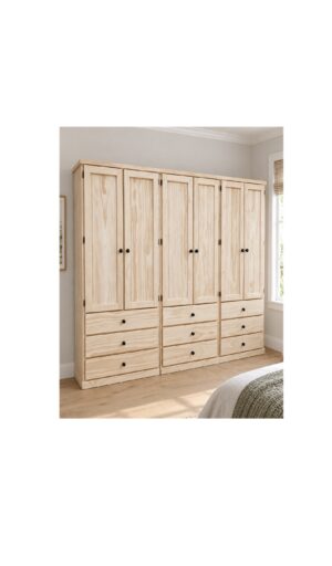 Large raw wardrobe