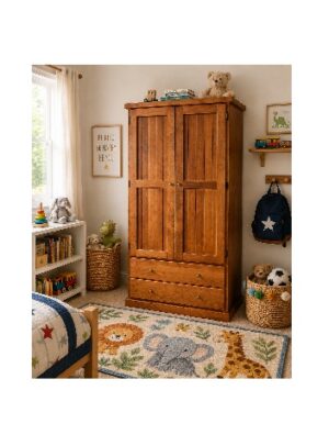 Wardrobe 1900x900x540 stained