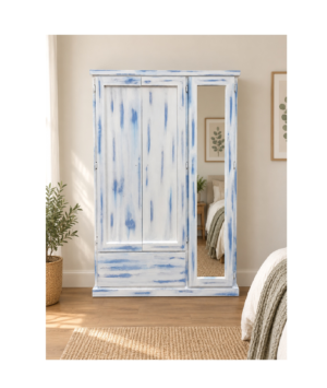 Wardrobe 1900x1200x540 Blue and White