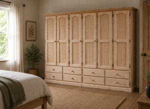 Wardrobe 1900x2400x540 Stained