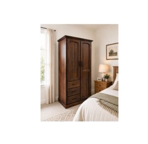 Wardrobe 900 wide with 3 drawers