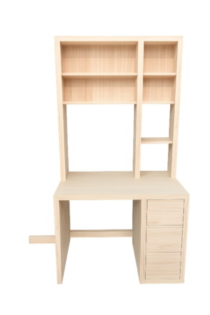 wooden study desk