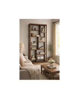 Bookcase/Room divider #D 2000x1000x320 Stained